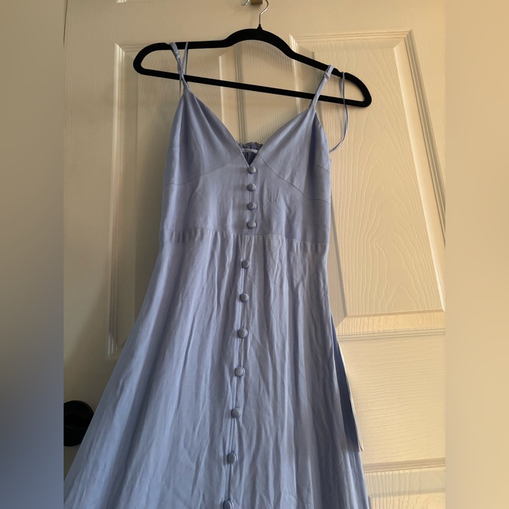 Dress the Population Lavender Blue Maxi Dress - Picture 6 of 8